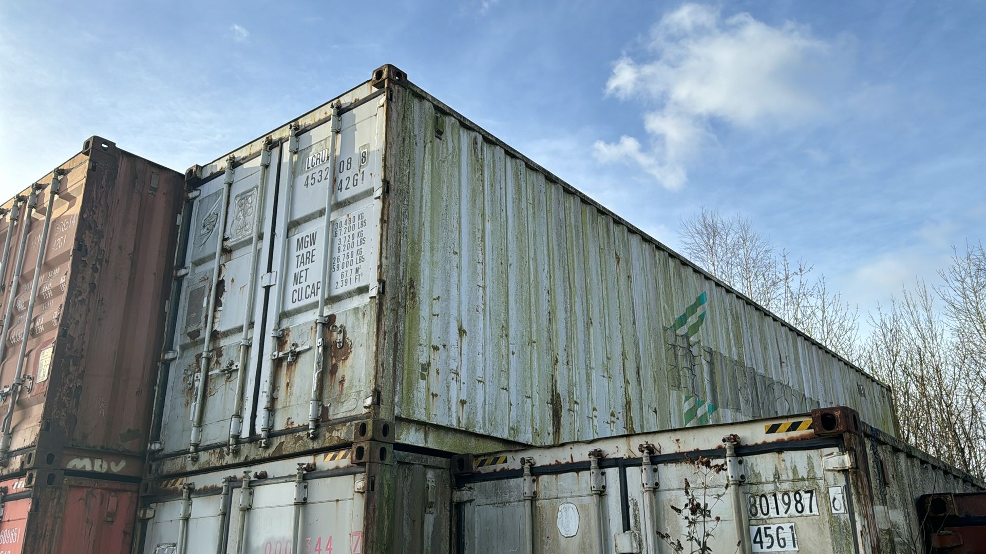 Shipping container, 55 (LCRU453208842G1) - Image 2 of 2