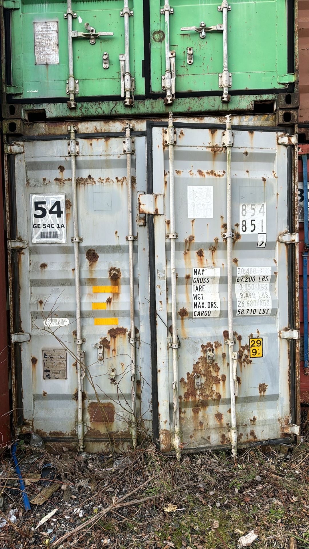 Shipping container, 58 (8548 8519)