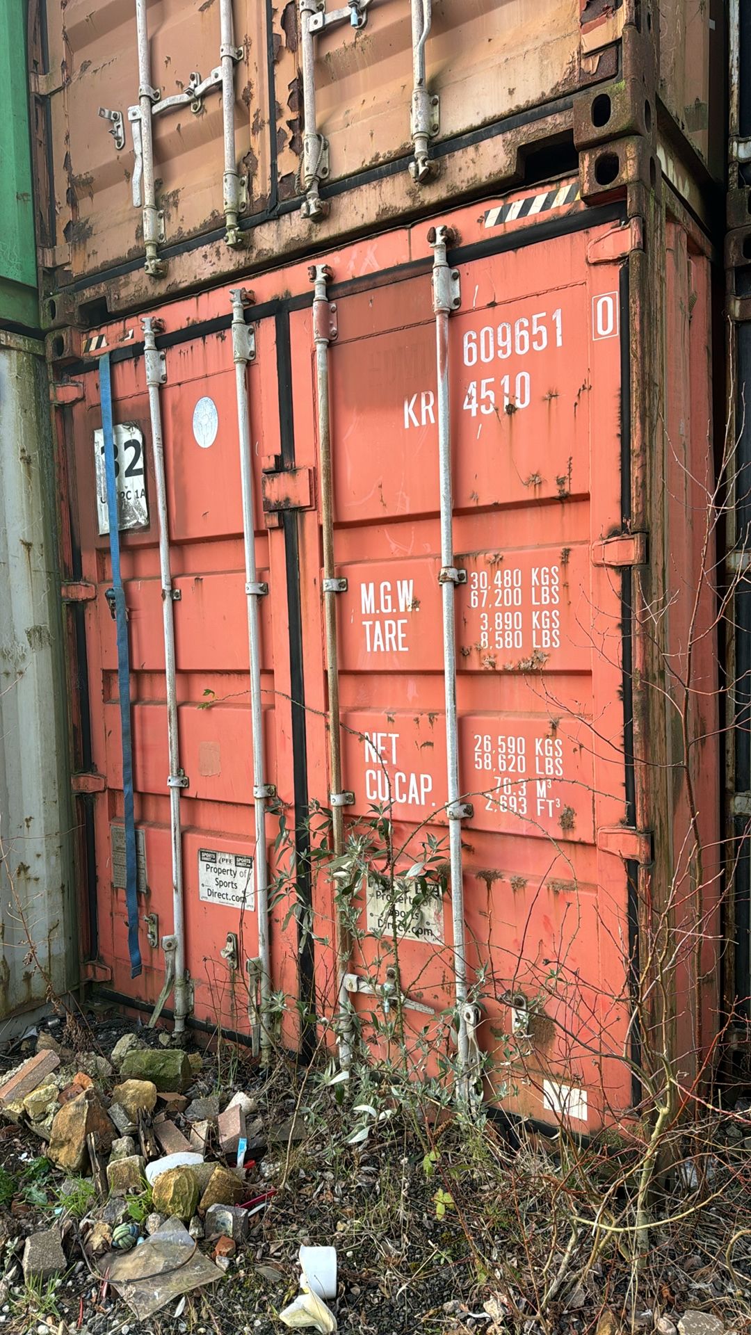Shipping container, 56 (609,6,510, KR, 4510) - Image 2 of 2