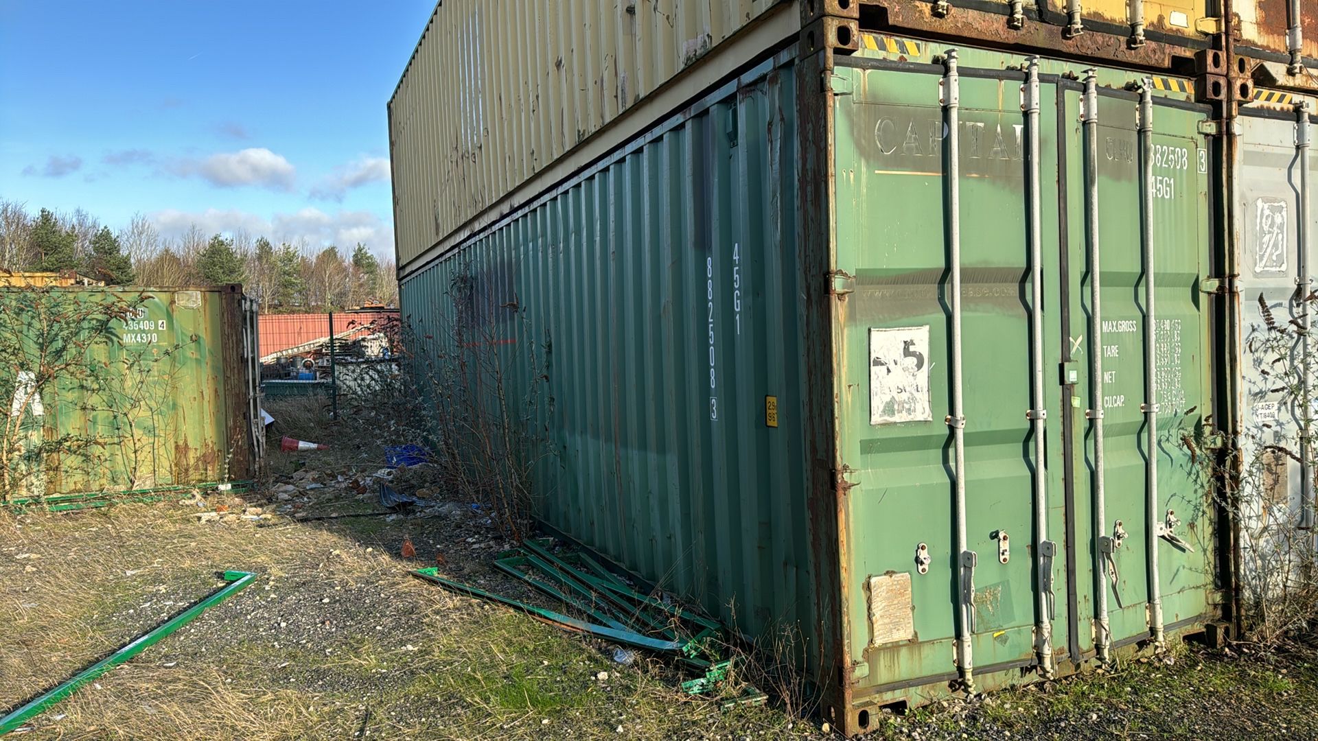 Shipping container, 47 (C LHU882508345G1) - Image 2 of 2