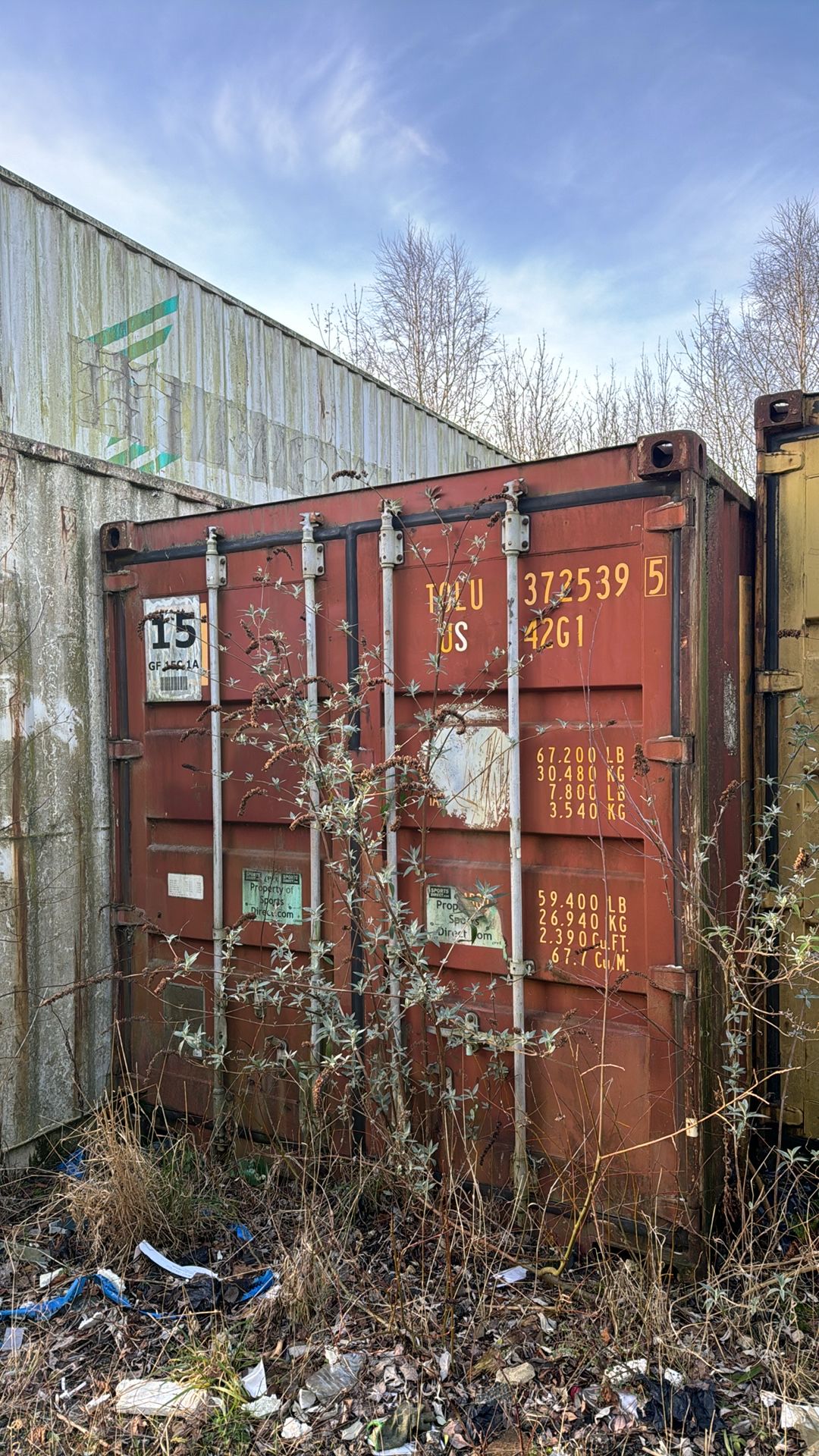 Shipping container, 52 (TOLU372539542G1) - Image 2 of 2