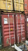 Shipping container, 77 (ZCSU828911645G1 - 56GE6C1A)