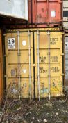 Shipping container, 66 (MSCU 81022,3745G1)