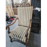 Carved Wooden Chair