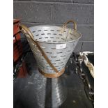 Large Metal Basket