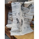 Tea Towels With Sewing Pattens Approximately x50