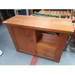 Solid Wood Table/Media Unit