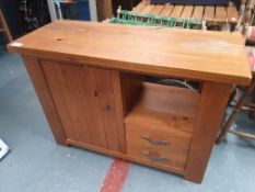 Solid Wood Table/Media Unit