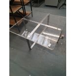 Heavy Metal & Polycarbonate Coffee Table