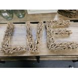 Twig Letters