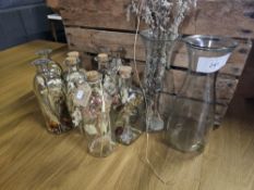Small Glass Jars/Vases