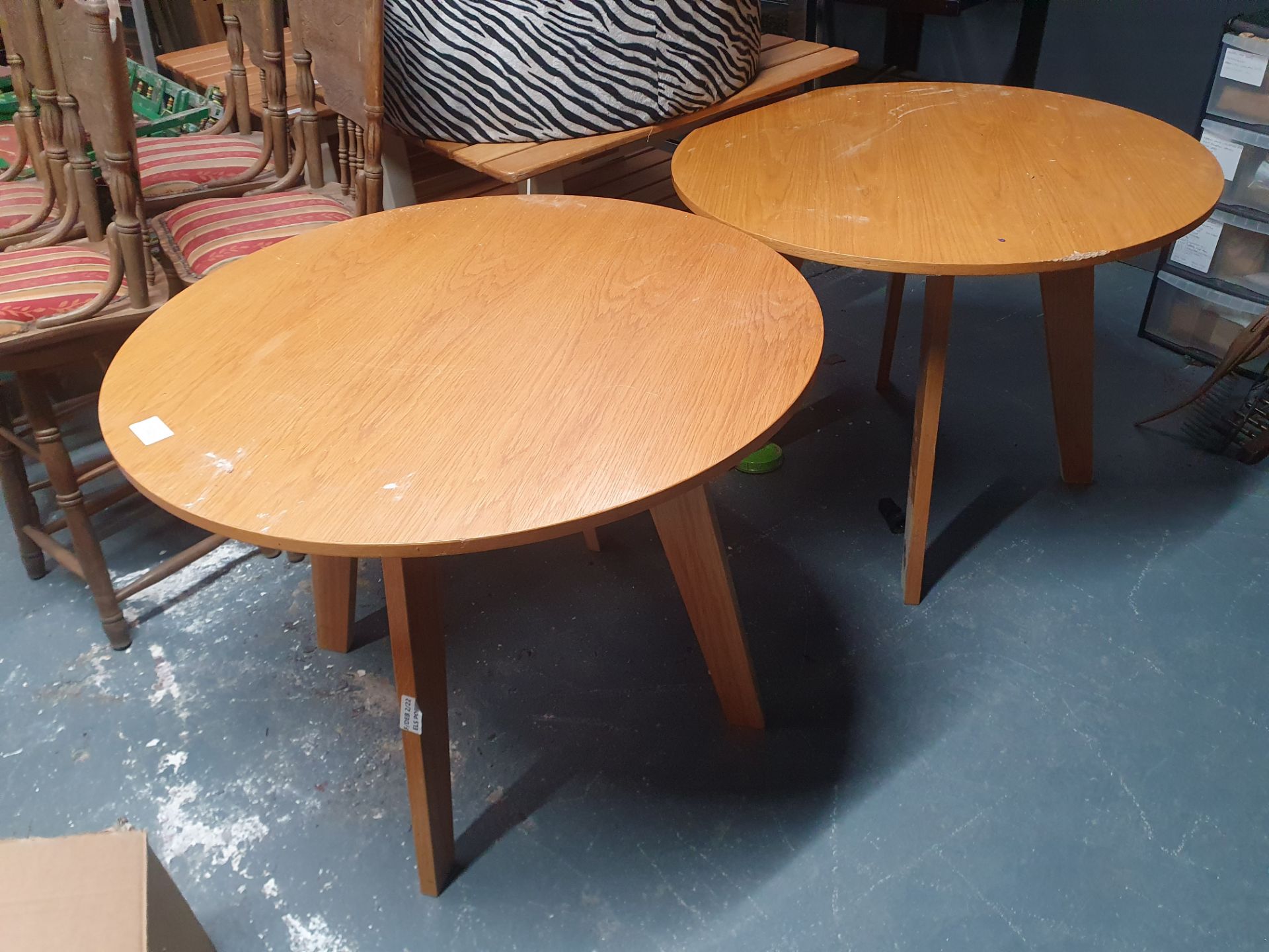 Beech Effect Tables x2