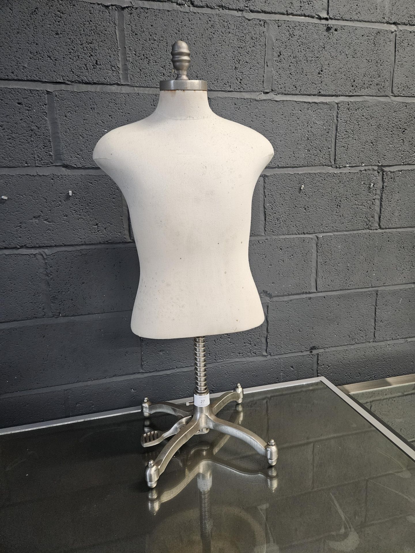 Mannequin Bust On Stand - Image 2 of 2