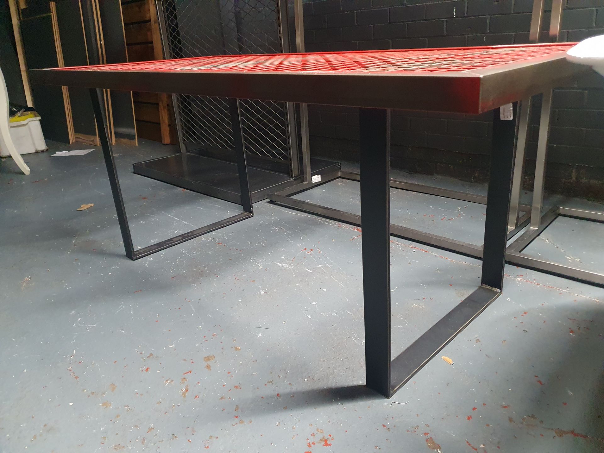Industrial Table - Image 4 of 5