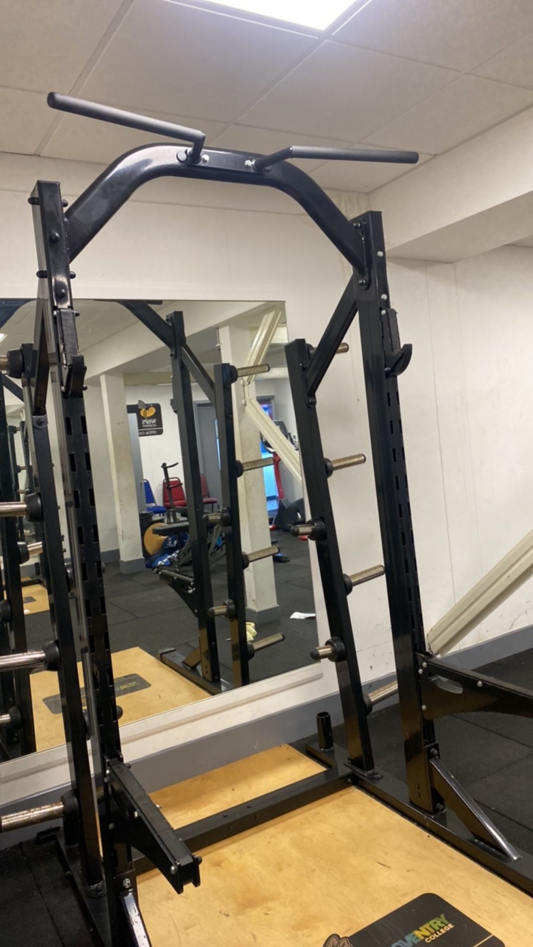 Full Squat Rack With Pull Up Bar & Weight Tree - Image 3 of 4
