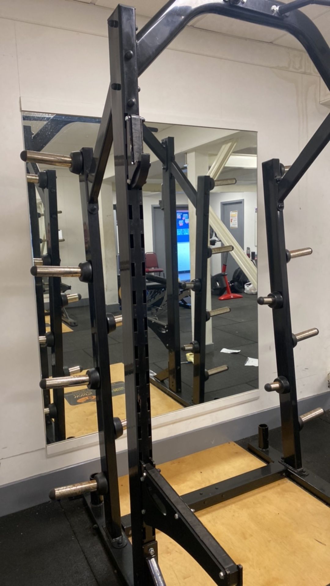 Full Squat Rack With Pull Up Bar & Weight Tree - Image 4 of 4