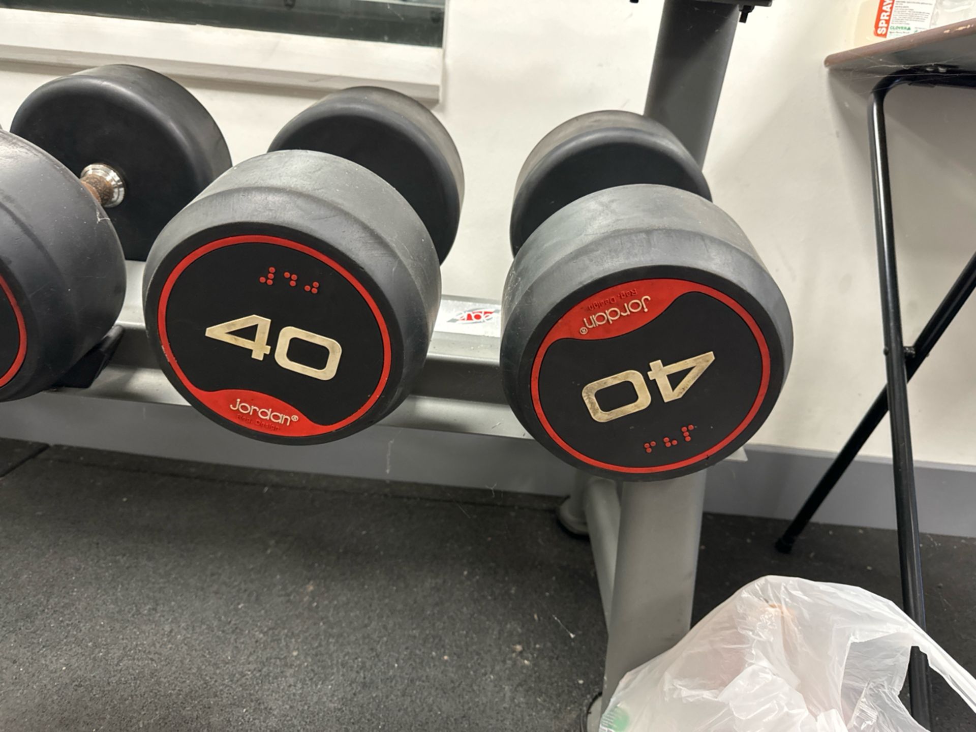 Jordan 40kg Dumbells x2