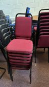 Red Desk Chairs x19