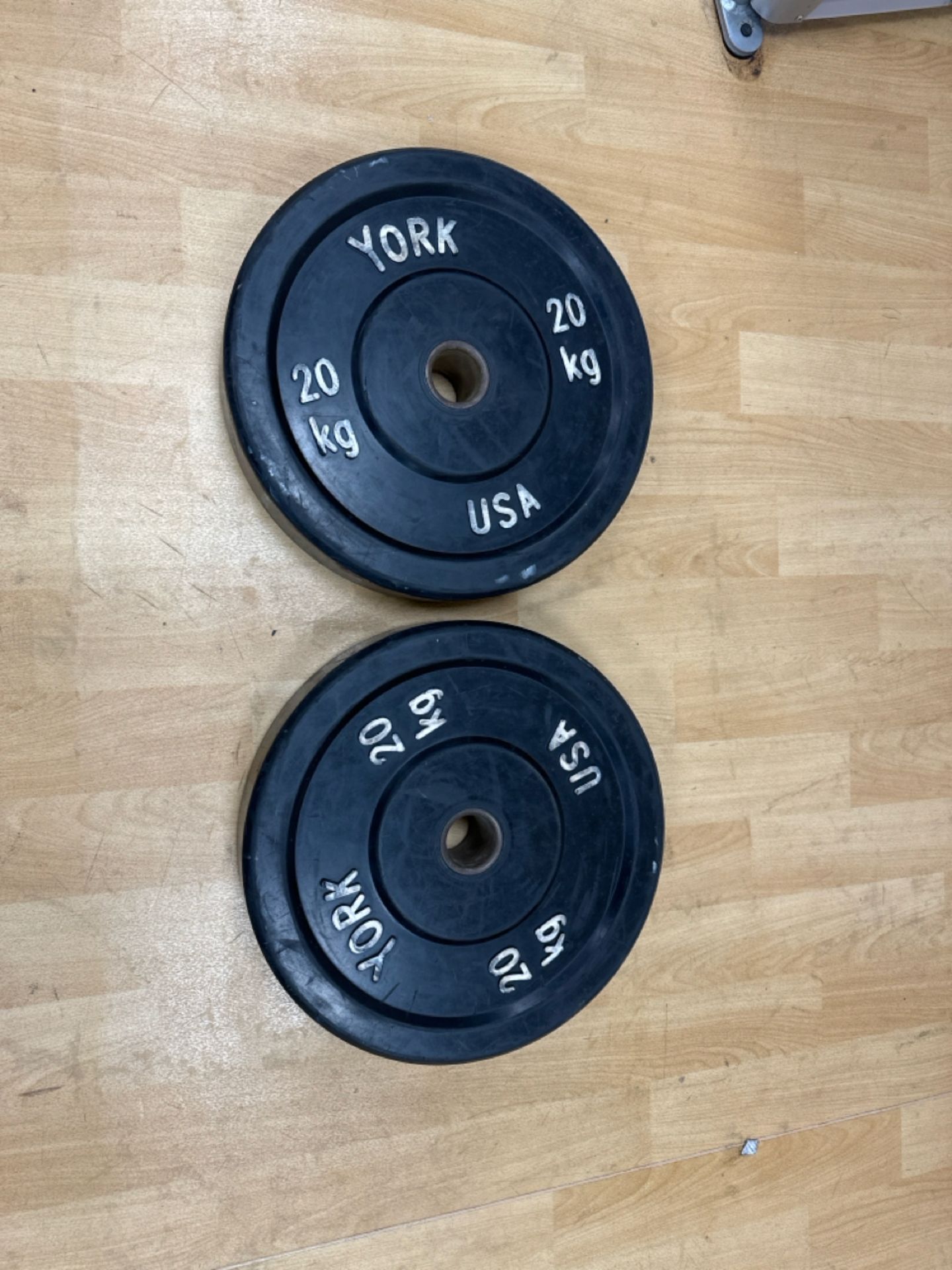 York 20kg Plates x2 - Bild 3 aus 3