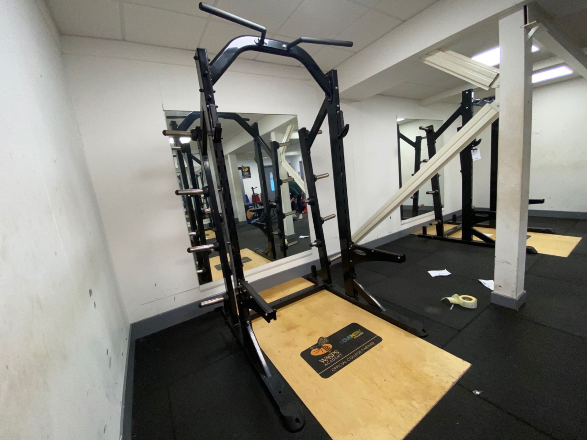 Full Squat Rack With Pull Up Bar & Weight Tree - Image 2 of 4