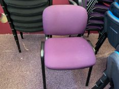 Purple Desk Chairs x9