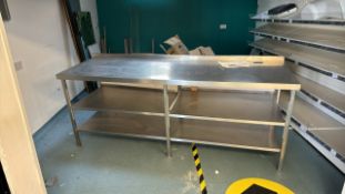 Stainless Steel Table Unit