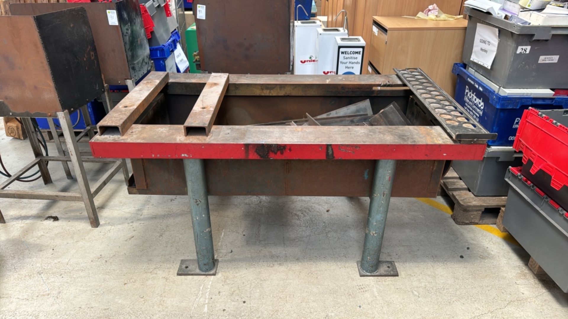 Steel Work Bench - Image 4 of 4