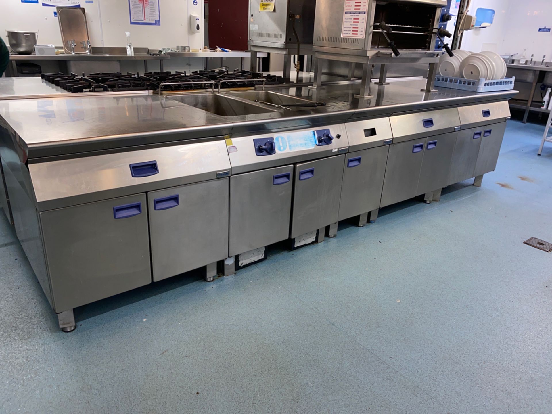 Electrolux Cooking Area Storage Units x4, Deep Fat Frying Unit x1 - Image 2 of 12