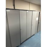 Metal Storage Cabinet x2