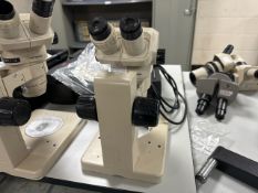 Olympus Microscope With Base