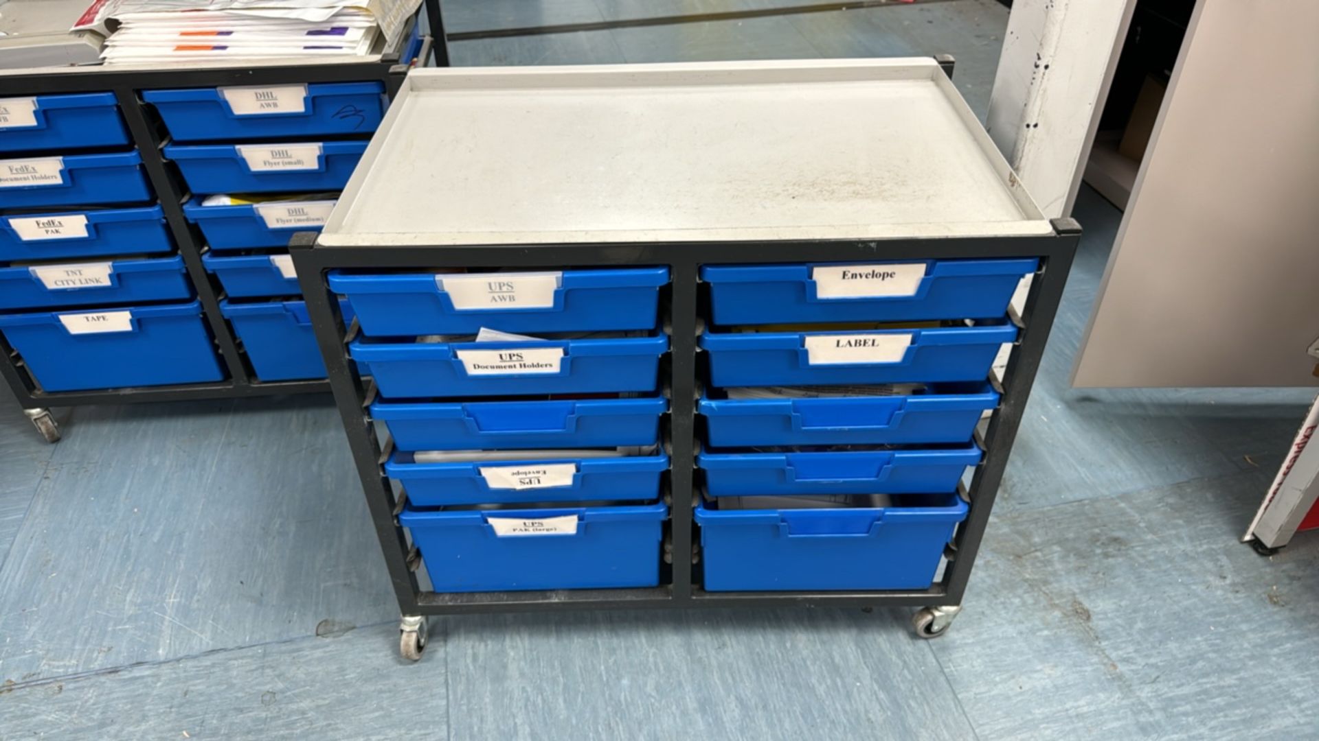 Mobile Tray Trolleys x2 - Image 2 of 5