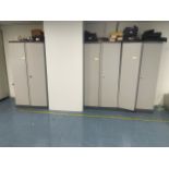 Trio Of Metal Storage Units