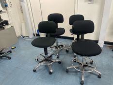 Adjustable Office Chairs x4