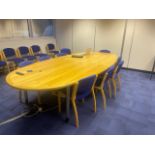Conference Table & x10 Chairs
