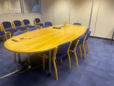 Conference Table & x10 Chairs