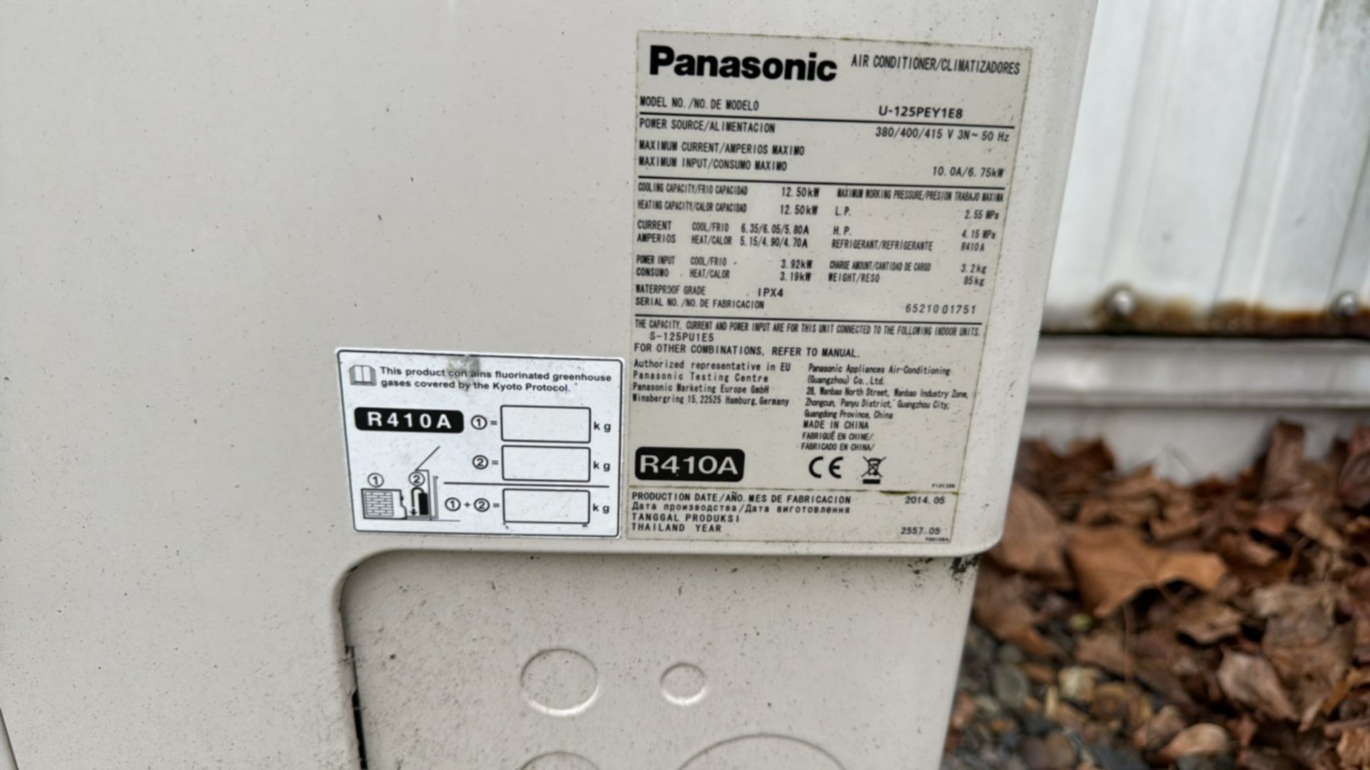 Panasonic R32 Air Conditioner Inverter - Image 2 of 3