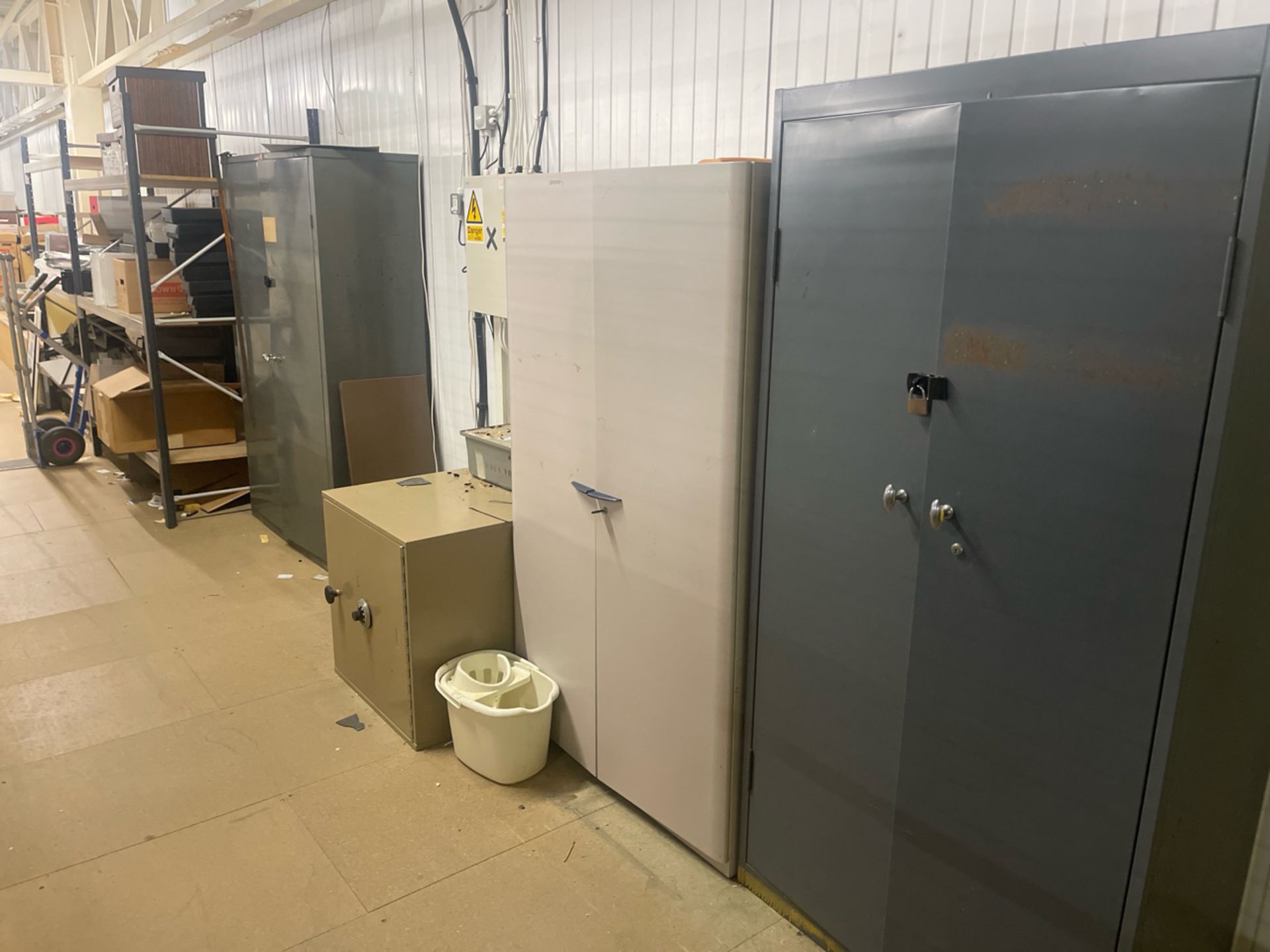 3 x Metal Cabinets