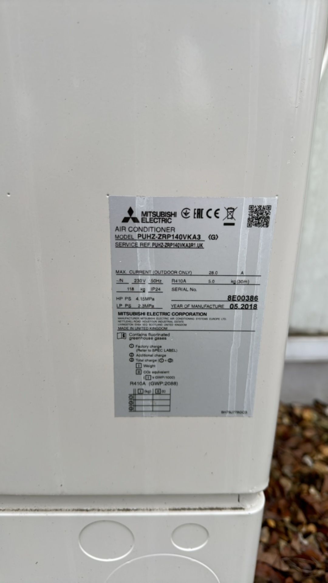 Mitsubishi Electric Air Conditioner - Image 3 of 3
