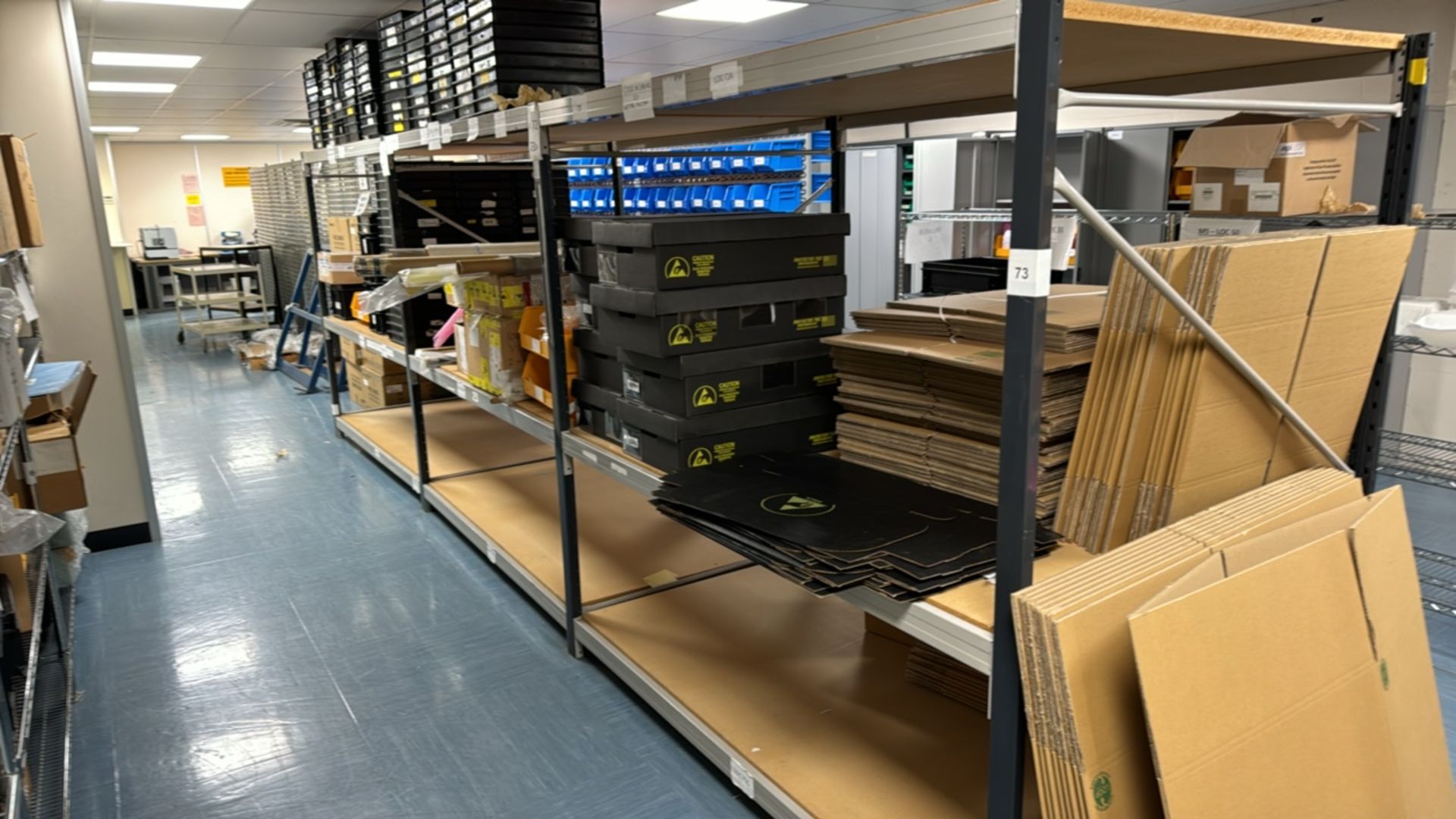 3 Bays of Shelf Racking - Image 2 of 6