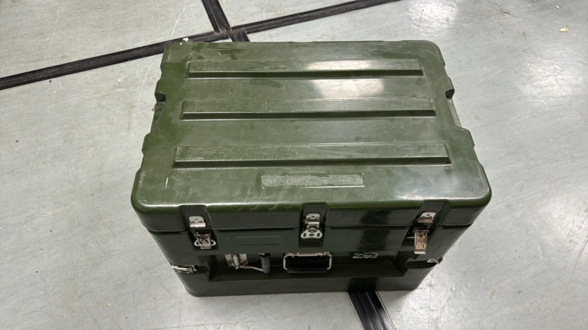 Green Plastic Chest