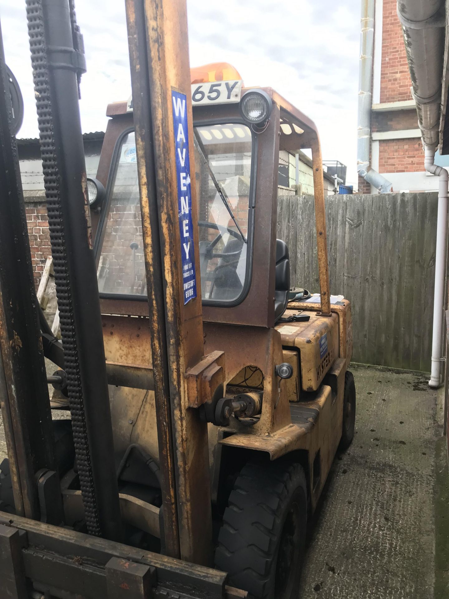 Hyster H50 XL 1983 Diesel Fork Lift Truck - Image 2 of 7