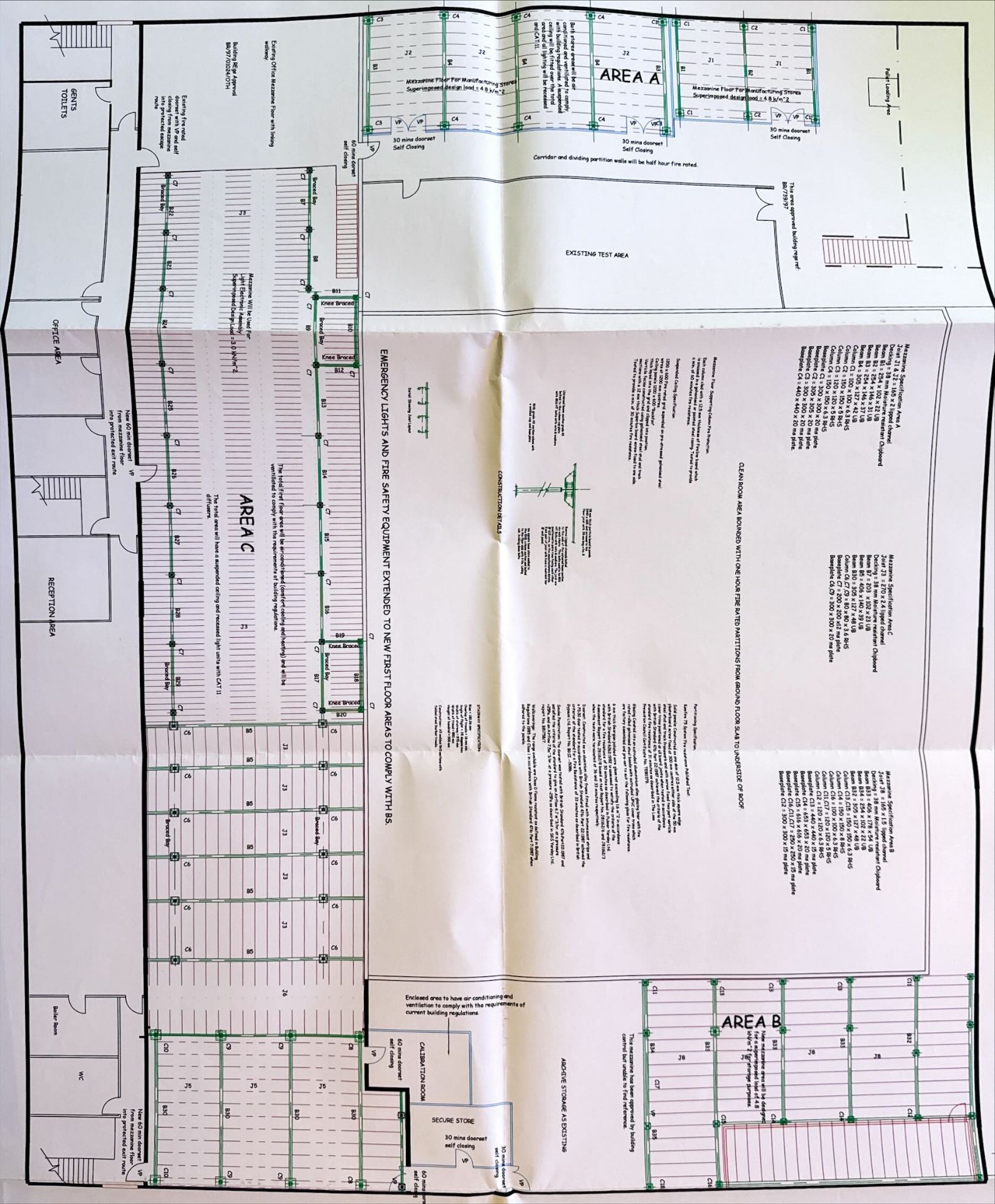 Mezzanine Floor Roughly 1350 - 1400m2 - Image 29 of 32