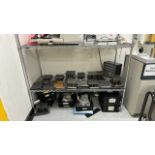 Shelving Of Assorted Electric Components & Equipment