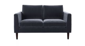 Jude 2 Seat Sofa In Grey Velvet RRP - £999