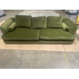 Larsen 3 Seat Sofa In Meadow Smart Velvet