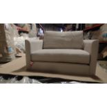 Izzy Loveseat In Moon Smart Cotton RRP - £1340