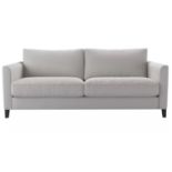 Izzy 3 Seat Sofa In Alabaster Brushed Linen Cotton RRP - £2110