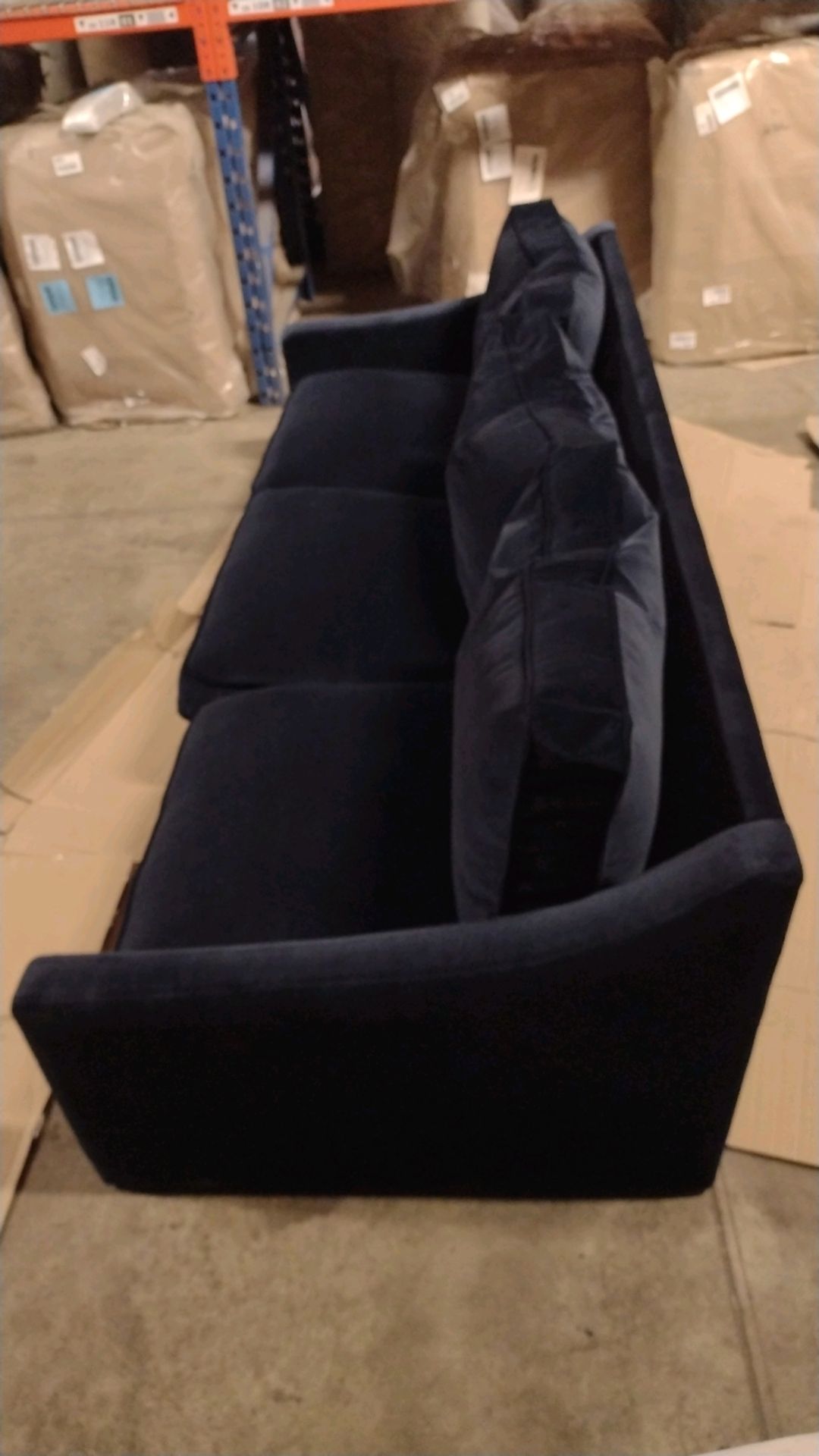 Iggy 4 Seat Sofa In Cruise Smart Velvet RRP - £2870 - Image 6 of 7