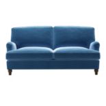 Bluebell 2.5 Seat Sofa Bed In Bahama Cotton Matt Velvet RRP - £2800