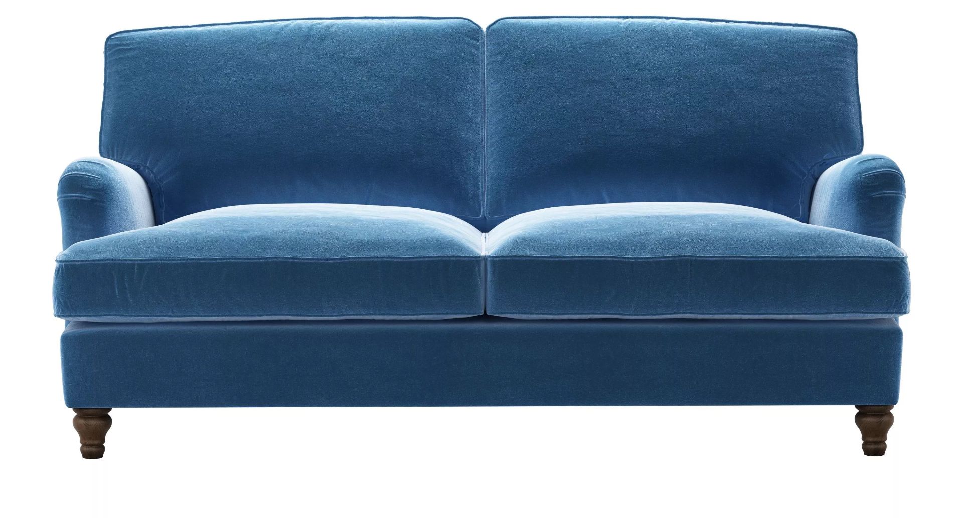 Bluebell 2.5 Seat Sofa Bed In Bahama Cotton Matt Velvet RRP - £2800